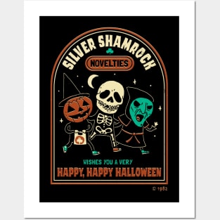 Happy Happy Halloween Posters and Art